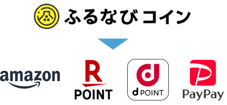 貯まったコインはお好きなポイントに交換
